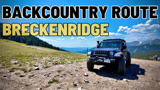 Exploring the Backcountry: A Scenic Drive to Breckenridge via Georgia Pass and American Gulch