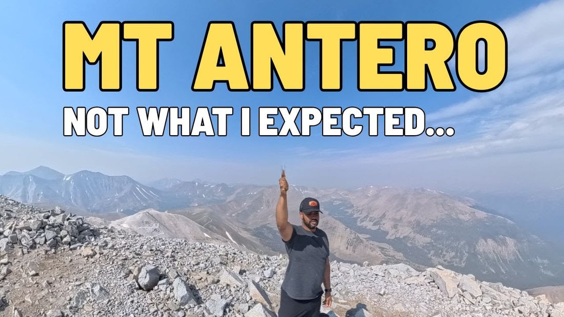 I'm trying to summit all 58 Colorado 14ers — mt antero 14er hike report