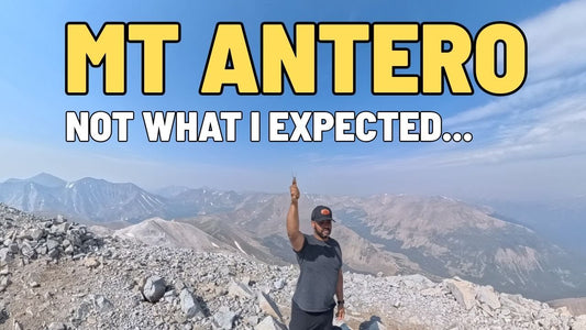 I'm trying to summit all 58 Colorado 14ers — mt antero 14er hike report