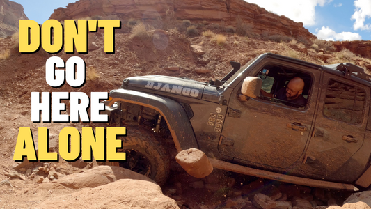 Exploring the MOST REMOTE trail in Moab, Lockhart Basin