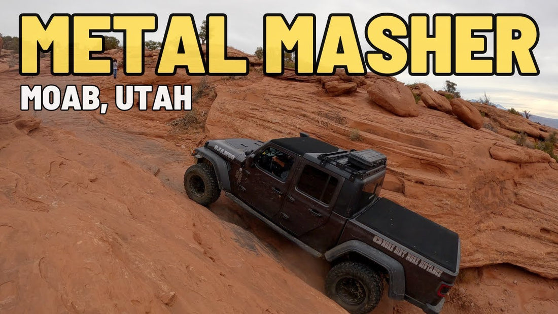No Lockers... No Problem! Exploring Metal Masher Trail in Moab, Utah