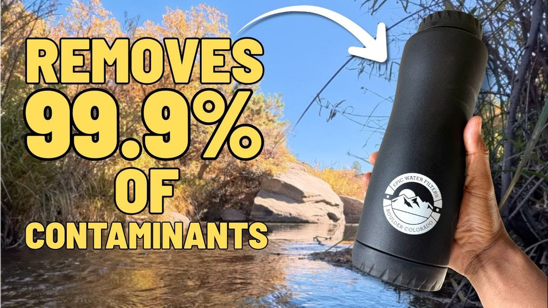 Why I Trust Epic Water Filters: Drinking Straight from a Rocky Mountain River with Confidence