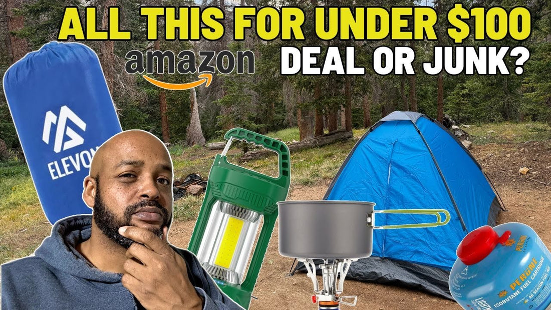 Can you buy everything you need for camping for under $100 on Amazon? — camping gear amazon