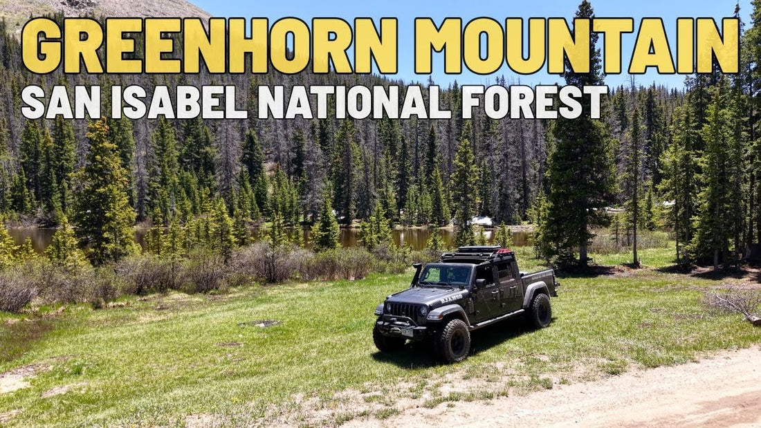 Are you looking for an easy trail with great camping & views? YOU'VE FOUND IT - Greenhorn Mountain | camping colorado
