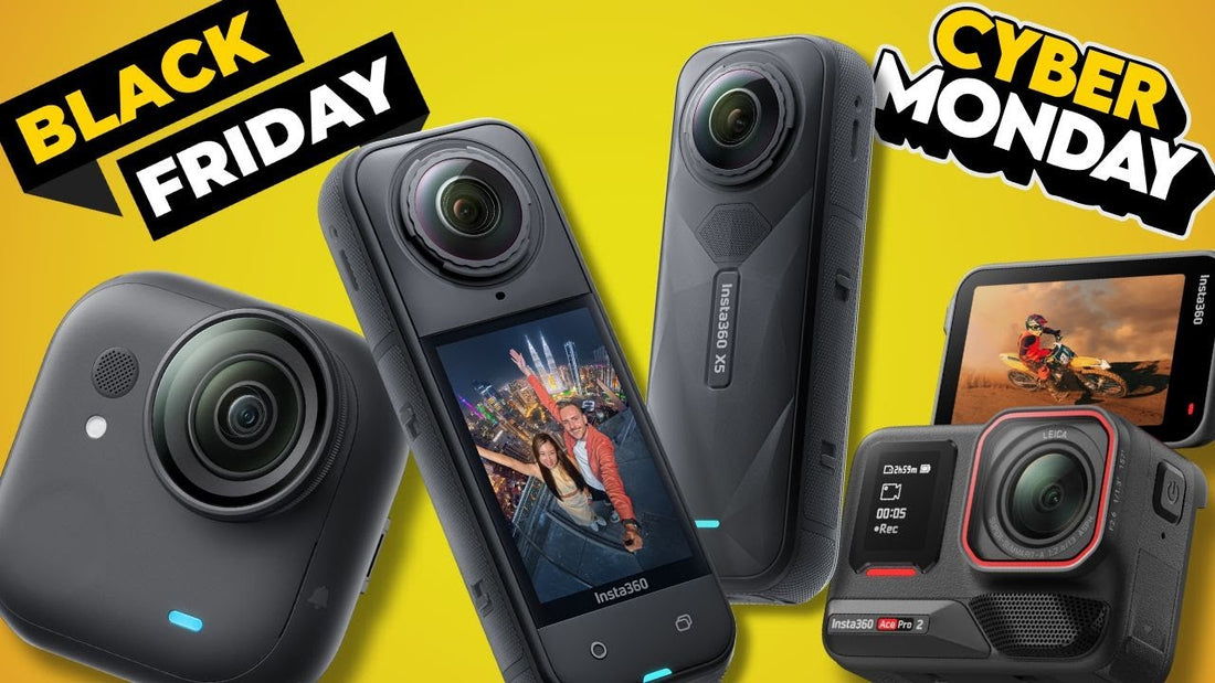 video thumbnail for 'BIGGEST DEALS OF THE YEAR - Insta360 Black Friday - Cyber Monday'