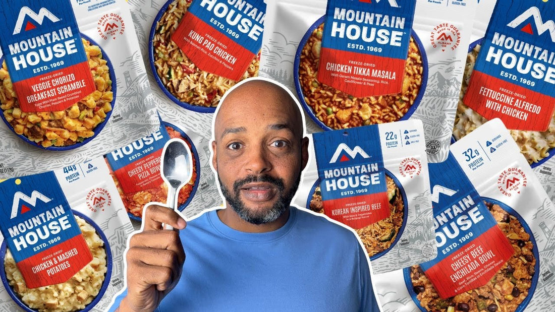 I'm tasting and ranking ALL these Mountain House meals — camping meal roundup