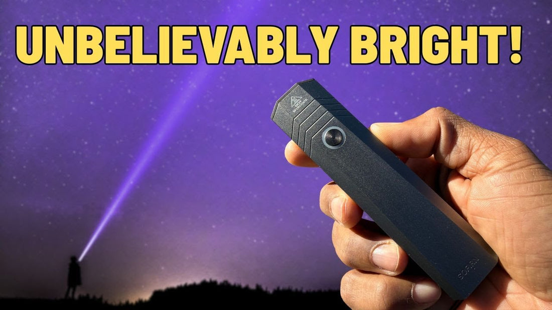 sofirn st1 flashlight: my hands-on review of the flat EDC light that surprises you when it turns on