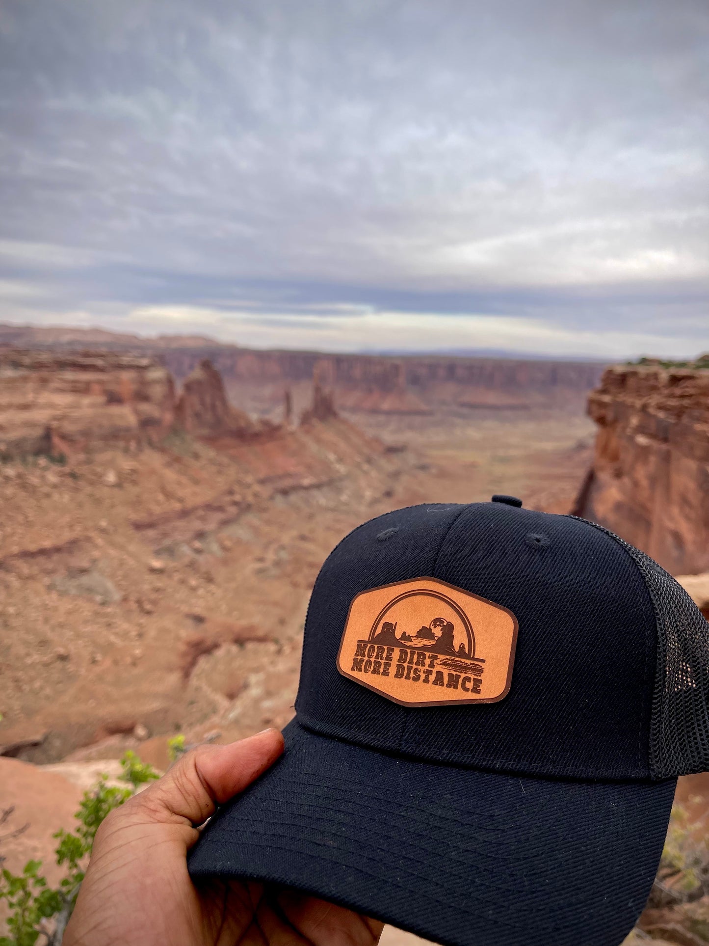 Black Trucker Cap