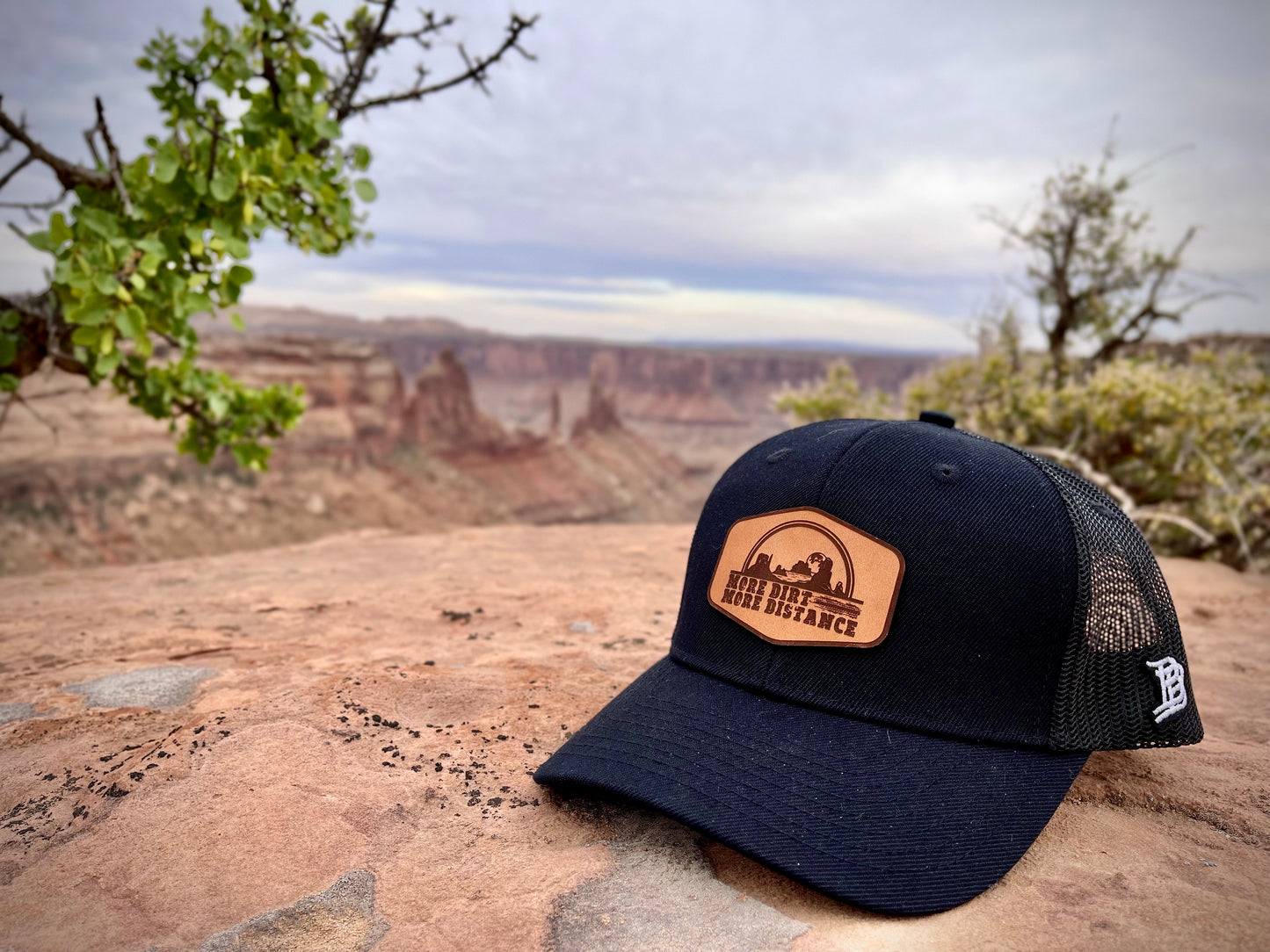 Black Trucker Cap