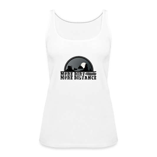 Women’s Premium Tank Top - white