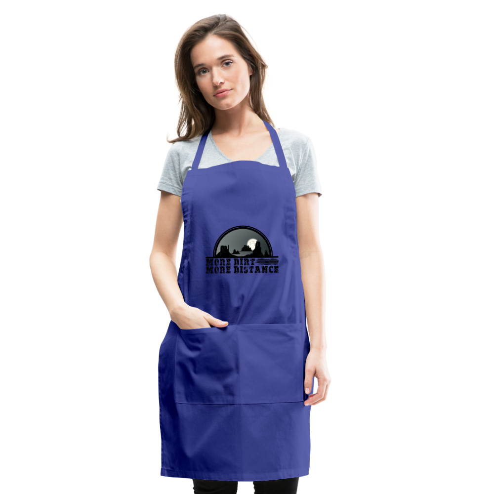 Adjustable Apron - royal blue