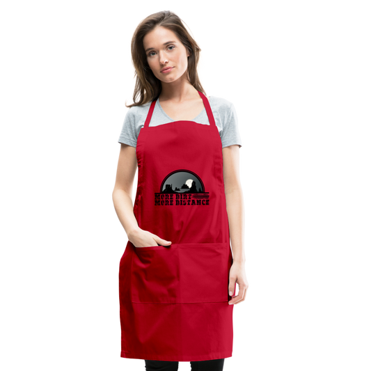 Adjustable Apron - red