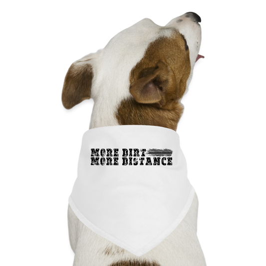 Dog Bandana - white